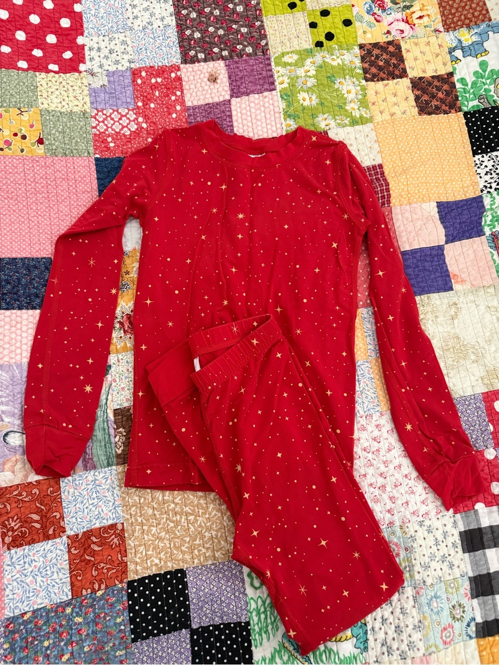 Hanna Anderson | Star Print Pajama Set - Like New Sz 6-7
